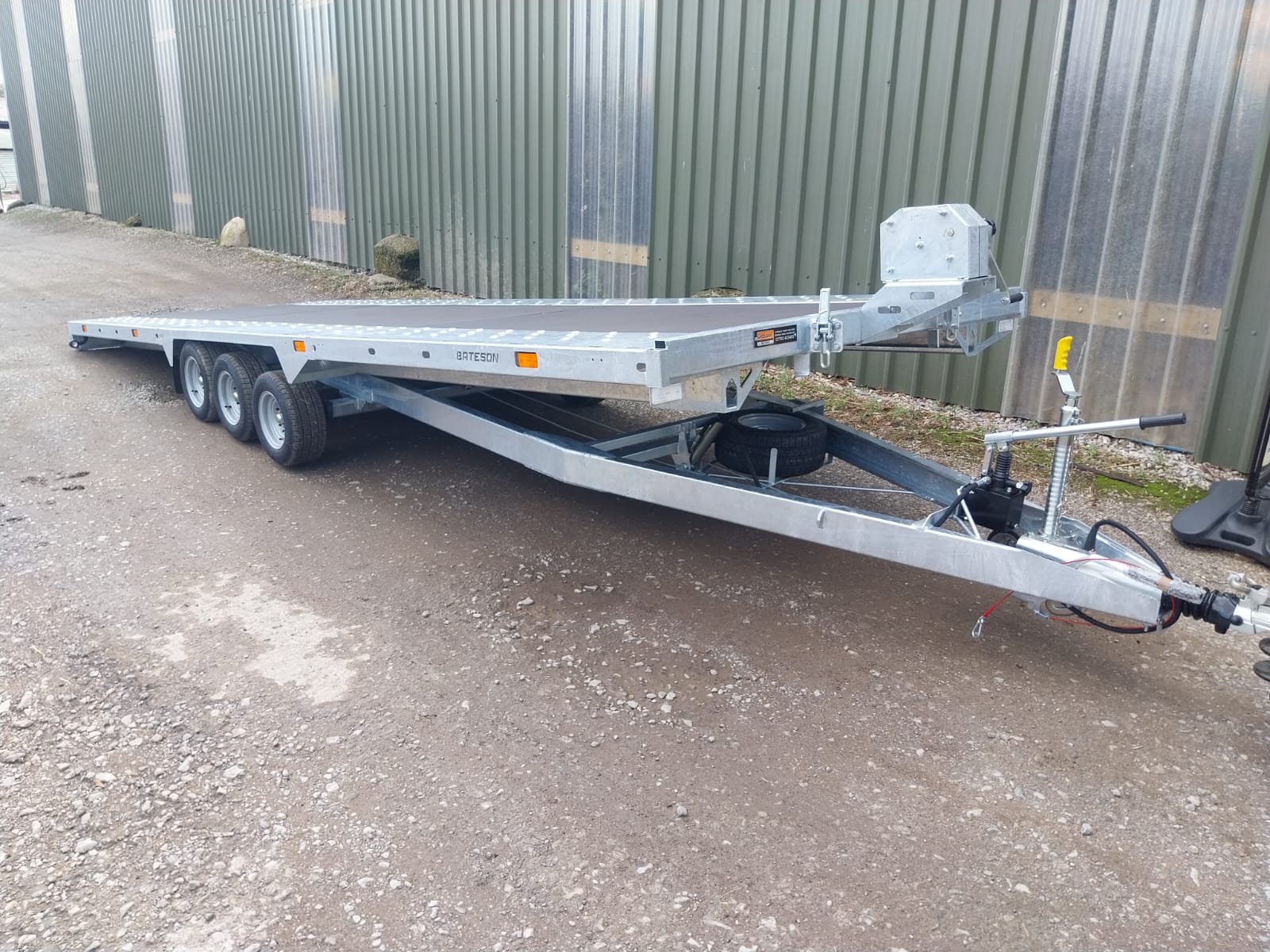 PT76 Hydraulic Tilt Trailer