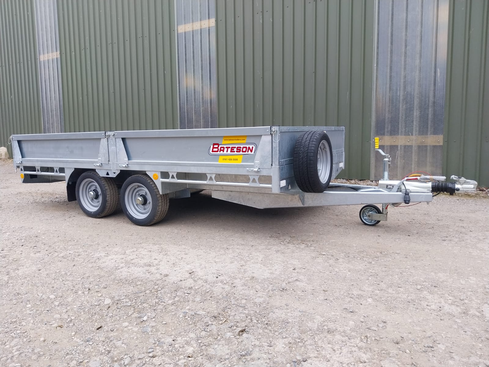 3536 3.6m x 2m Platform Trailer