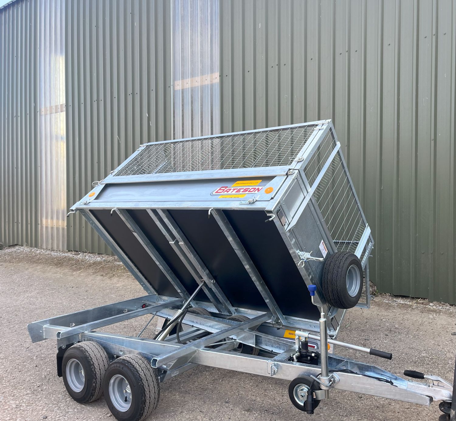 72H Unbraked Tipping Trailer